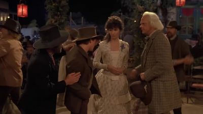 You sure set him straight Mr Eastwood - Back to the Future Part III
