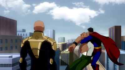 You sure you want to do this?
I can take him. - Justice League: Crisis on Two Earths