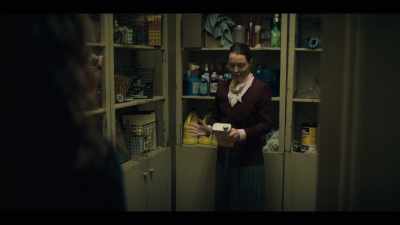 -You surprised me. What do you need?
-The Windex. - Midnight Mass