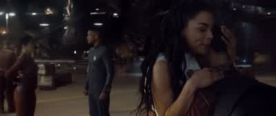 You take it easy on your father. - After Earth