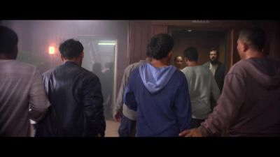 You take the stairs - The Night Comes for Us