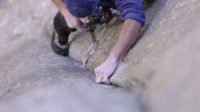 You take turns
leading each pitch, - The Dawn Wall