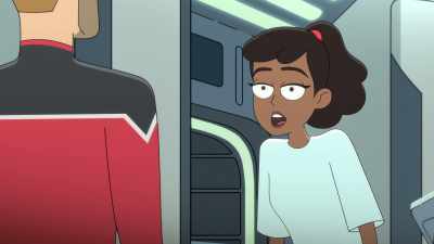 You talk about yourself
a little too much, - Star Trek: Lower Decks