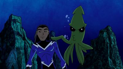 You talk to fish Yeah right - Teen Titans