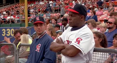 You talkin' to me - Angels in the Outfield