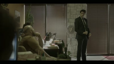- You talking shit about our office?
- No, looks charming. - The Recruit