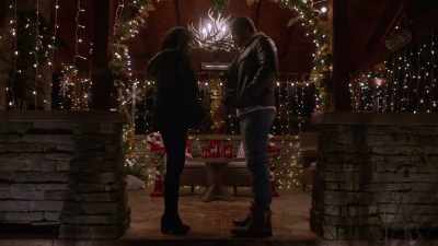 You telling jarod
to put the ring in the stocking - The Holiday Proposal Plan