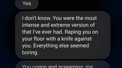 "You were the most intense and
extreme version that I've ever had. - House of Hammer