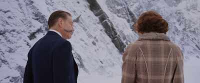 You and the stranger,
Arbuthnot, - Murder on the Orient Express