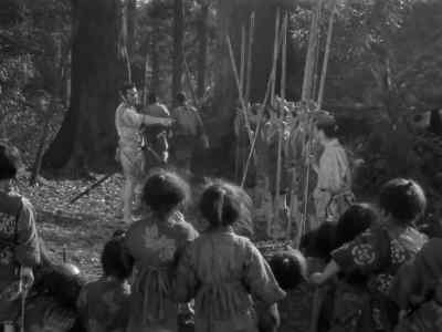 You there, chewing your cud.
Can you cut that out? - Seven Samurai