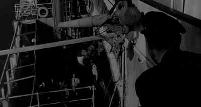 You there! Hoffman!
Get off the deck and kill the whistle! - Morituri