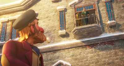 -You there!
-[man] Huh? - Scrooge: A Christmas Carol