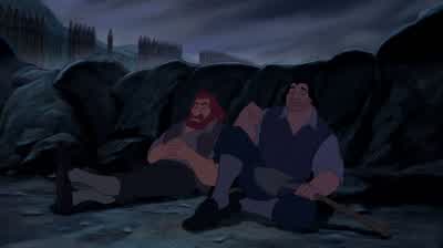 You there Where's Captain SmithWell he's gone Aye Your singing scared him offGo get him for heaven's sake What ifwe run into the IndiansThat's what guns are forNow arm yourselves and get moving - Pocahontas