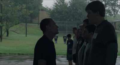 You think being big and tall - Boy Erased
