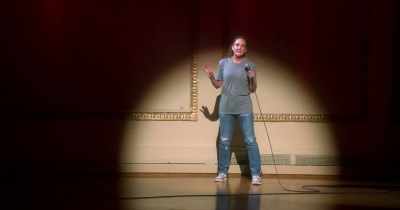 You think you could
spot me two blues - Jacqueline Novak: Get on Your Knees