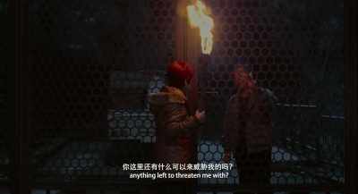 You think you have anything left
to threaten me with? - Long Day's Journey into Night