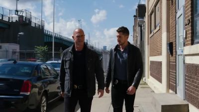 You think he's lying
about Vaughn? - Law & Order: Organized Crime