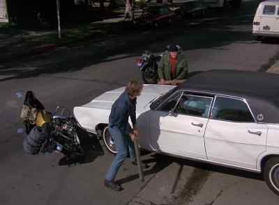 You think I oughta call for a backup? - The Six Million Dollar Man