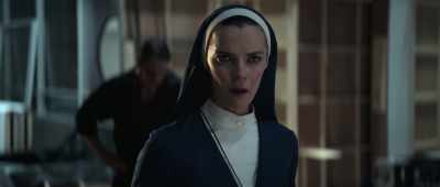 You think I wouldn't spot the concealed
camera in your cross? - Mrs. Davis