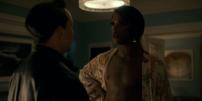 You think I'm
sitting around in high whore drag - Accused