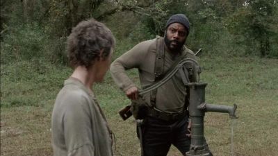 You think
I'm too hard on them? - The Walking Dead