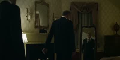 You think it's easy for me to be here? - House of Cards