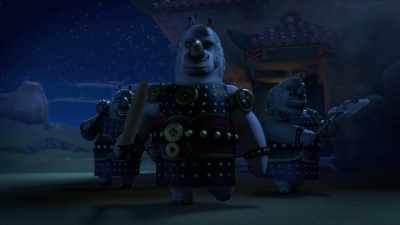 You think your little sword's
going to intimidate us? - Kung Fu Panda: The Dragon Knight
