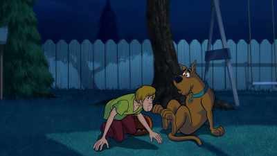 - You think so?
- I don't know. Maybe. - Happy Halloween, Scooby-Doo!