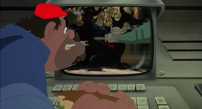 You think the leveller can handle this baby Sure That leveller eats everything - FernGully: The Last Rainforest