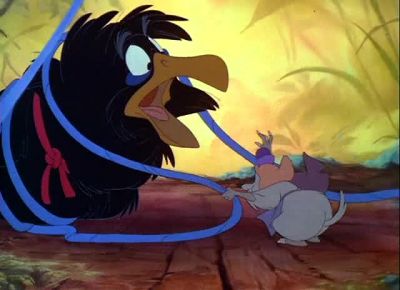 You think the world owes you a living right - The Secret of NIMH