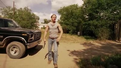 You think you´re safe in there?! - Longmire