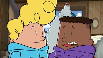 -You thinking what I'm thinking?
-Watch our step on Bathroom Mountain? - The Epic Tales of Captain Underpants
