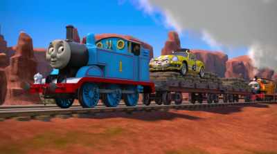 You and Thomas
should split the train in two - Thomas & Friends: Big World! Big Adventures! The Movie