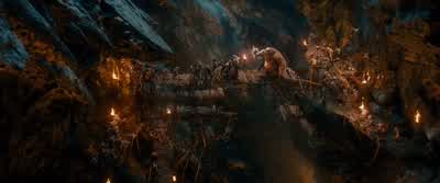 You thought you could escape meWhat are you going to do now WizardGROANINGThat'll do it - The Hobbit: An Unexpected Journey