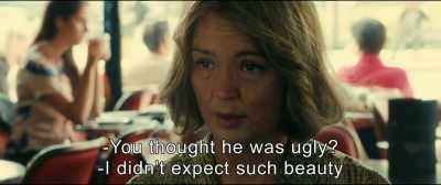 - You thought he was ugly?
- I didn't expect such beauty. - An Impossible Love