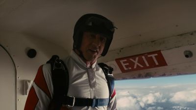 You threw his old ass out the plane Why are you laughing - Grudge Match
