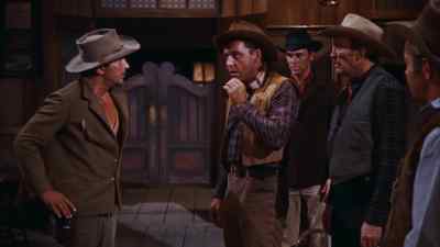 You threw the silver dollar, didn't you? - Rio Bravo