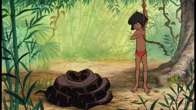 You told me a lie Kaa You said I could trust youIt's like you saidYou can't trust anyoneIf I never see that skinny little shrimp againit will be too soonMy sacroiliac - The Jungle Book