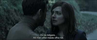 You told me before,
there's always a sacrifice. - The Invisible Guest