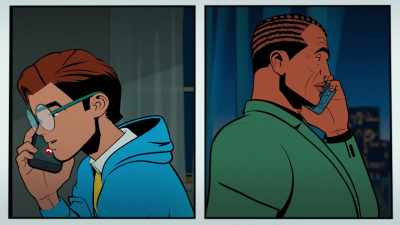 -You, too, Peter.
-[call disconnects] - Your Friendly Neighborhood Spider-Man