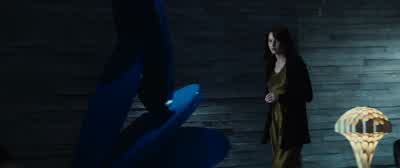 KATNISS You tooHeyCan't sleepPEETA No Of course notKATNISS I'm sorry I went after youPEETA You know I meant that as a complimentI know - The Hunger Games