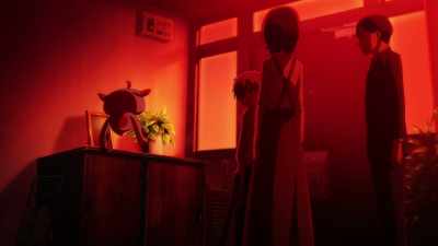 You, too, Ukkomon.
We're just about ready to have dinner. - Digimon Adventure 02: The Beginning