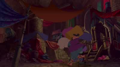 You took a terrible risk coming here. - The Hunchback of Notre Dame