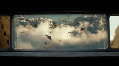 You took cover in the cloud. - Ender's Game