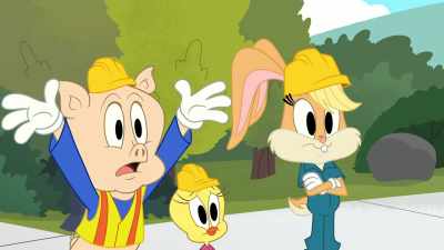 You took my sand and
left me in a box! - Bugs Bunny Builders