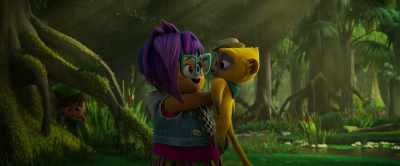 -You totally took down that snake!
-[Vivo chitters] - Vivo