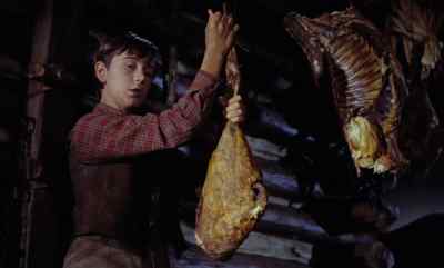 You touch a bite of this meat, - Old Yeller