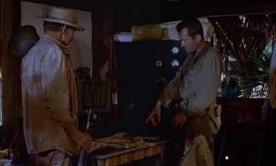 You touch that key to send a message,
and this whole place blows up! - Beachhead