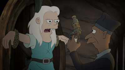 You tried to kill your father
with this magic wand! - Disenchantment
