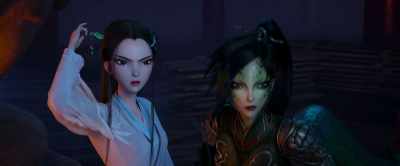 You tried to kill my master
with such meager power? - White Snake